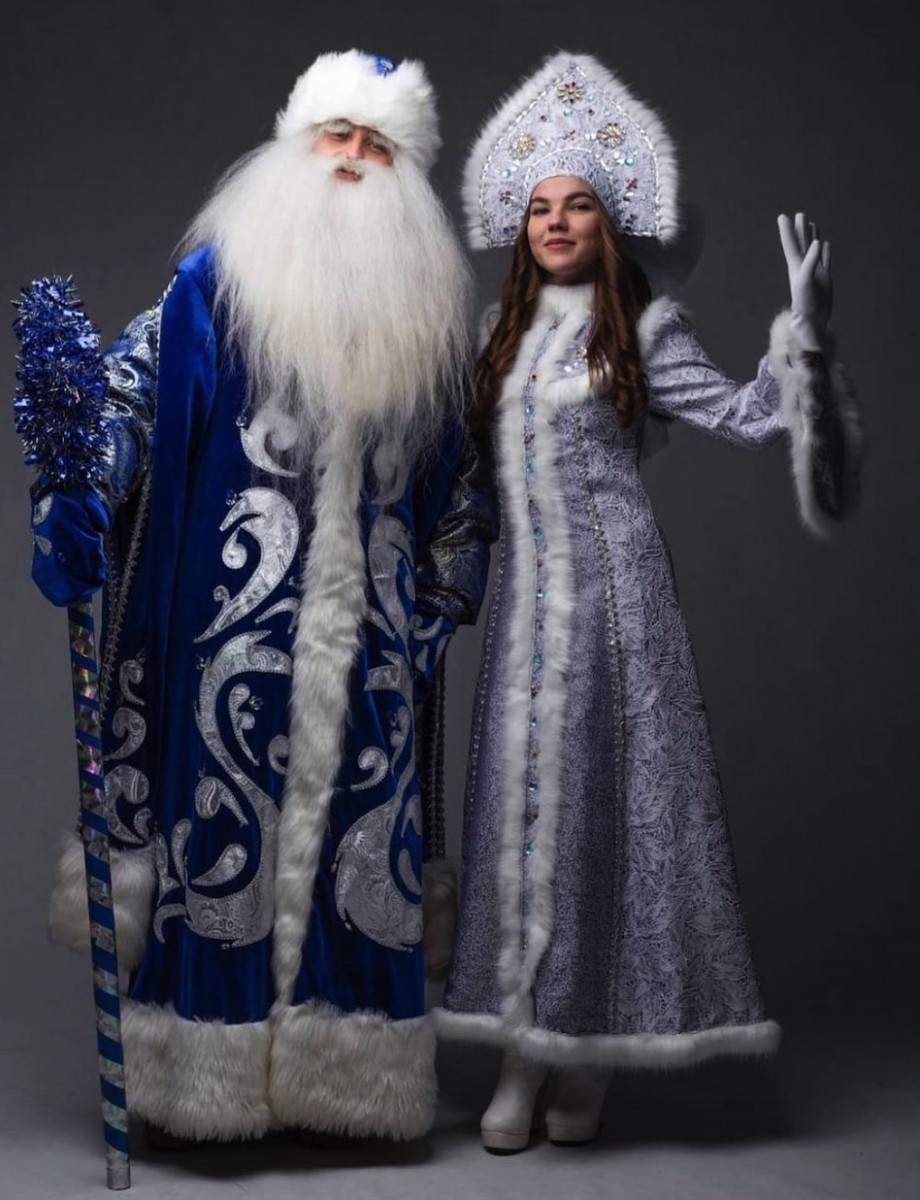 Костюмы Санта Клауса, Снегурочки и Деда Мороза